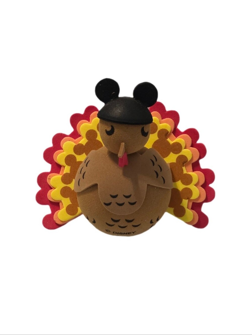 Disney Parks Thanksgiving Turkey Mickey Ears Antenna Topper - NWOT